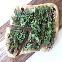 Vegan Artichoke and Mushroom Flatbread_image