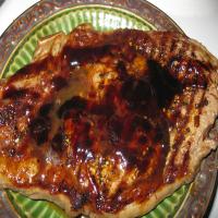 Rib-Eye Steak Au Poivre With Balsamic Reduction image