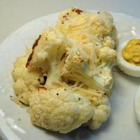 Roasted Cauliflower With Parmesan Cheese_image