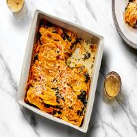 Butternut Squash and Creamed-Spinach Gratin image