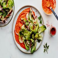 Grilled Chicken Salad with Romesco Sauce_image