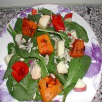 Roasted Butternut Squash and Spinach Salad image