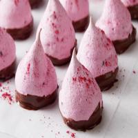 Raspberry-Chocolate Chip Meringues_image