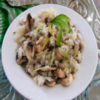 Jasmine Rice With Lemon and Mushrooms image