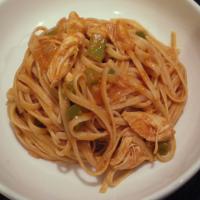 Spaghetti Con Pollo (Central American Chicken and Spaghetti)_image