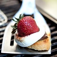 Skewered Strawberry & Marshmallow S'mores_image