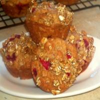 Cantaloupe Cranberry Muffins_image