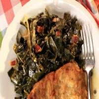 Braised Collard Greens with Bacon_image