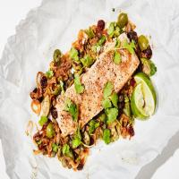 Slow-Roasted Salmon in Parchment Paper image