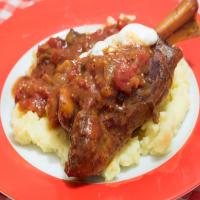 Indian Style Curried Lamb Shanks_image