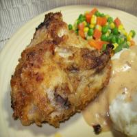 Spicy Fried Chicken With Buttermilk Gravy_image