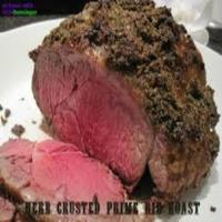 Herb Crusted Prime Rib Roast image