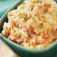 Cheddar, Corn and Salsa Mashed Spuds_image