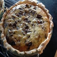 Crab, Mushroom & Asparagus Quiche_image