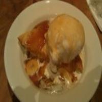 Ohana Bread Pudding With Bananas Foster Sauce_image