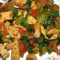 Garlic Chicken Tomato Fry_image