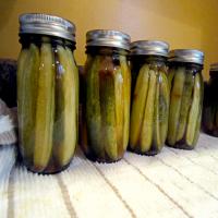 Stevia Sweet Pickles for Canning image
