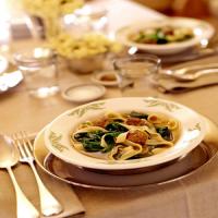 Turkey-Meatball Soup with Escarole and Pappardelle_image