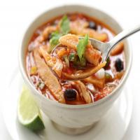 Tortilla Soup with Chicken and Lime_image