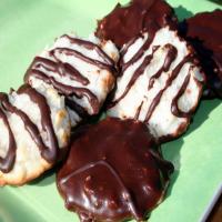 Chocolate Coated Macaroons_image