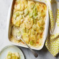 Creamy Broccoli Stem Gratin_image