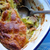 Leftover Turkey and Leek Pot Pie With Instant Gravy_image