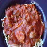 Italian Gravy W/ Chicken and Sausage_image