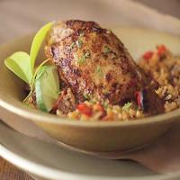Cuban-Spiced Chicken Thighs with Chorizo and Rice_image