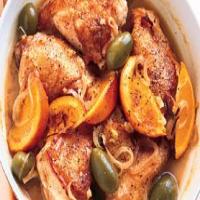 Chicken with Green Olives, Orange, and Sherry_image
