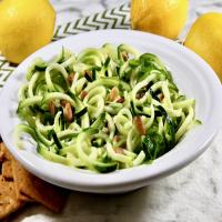 Zucchini Noodle Salad with Lemon-Garlic Vinaigrette image