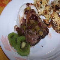 Lamb Chops With Cranberry Sauce_image