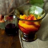 Fresh Oranges with Spiced Red Wine Syrup_image