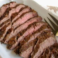 Garlic and Pepper Marinated Flank Steak_image