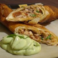 Flautas De Pollo With Avocado Cream_image