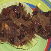 Chocolate Chocolate Chip Banana Muffins_image