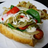 Buffalo Chicken Sausage and Pepper Sandwich_image