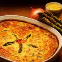 Asparagus-Ham Custard_image