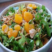 Delicious Asian Chicken Salad With Chow Mein Noodles_image