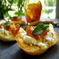 Fig Jam and Goat Cheese Crostini_image