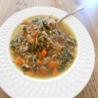 Chicken Lentil Soup With Kale image