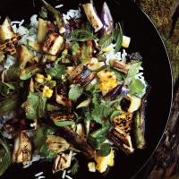 Grilled Vegetable and Rice Salad with Fish-Sauce Vinaigrette_image