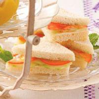 Mint Cucumber Sandwiches_image