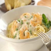 Creamy Garlic Shrimp With Angel Hair Pasta_image