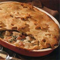 Chicken and Fall Vegetable Pot Pie image