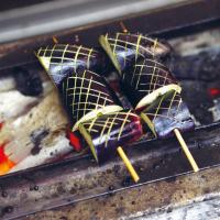 Whole Grilled Japanese Eggplant with Lemon and Soy Sauce_image