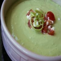 No Cook Avocado Bisque (Rachael Ray)_image