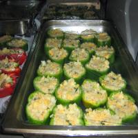 Cheesy Stuffed Pepper Rings_image