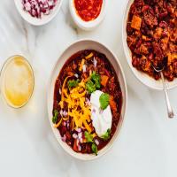 Instant Pot Beef and Sweet Potato Chili_image