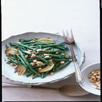 Lemon-Roasted Green Beans with Marcona Almonds_image