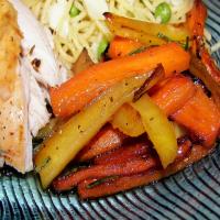 Sauteed Parsnips and Carrots With Honey and Rosemary_image